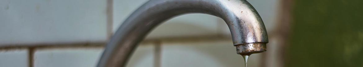 Banner fo leaky faucet and fixtures