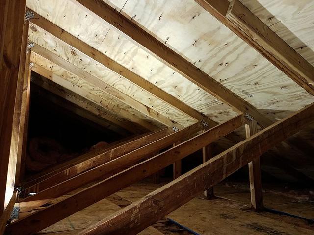 Attic mold in Newtown, CT - After Photo