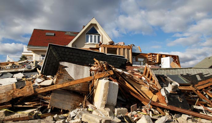 Storm Damage Restoration in Newtown & Southbury