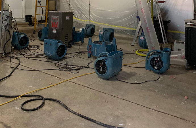 water damage restoration equipment