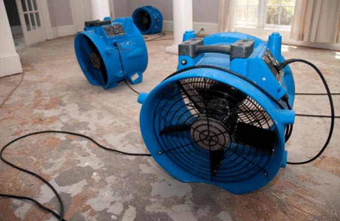 Restoring wet insulation