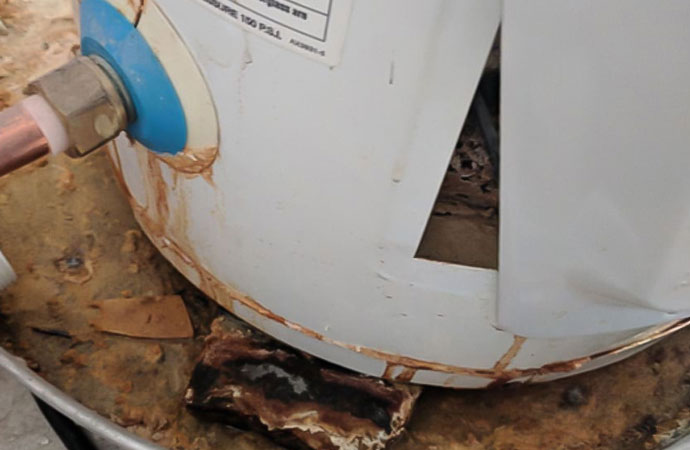 Water Heater Burst in Newtown